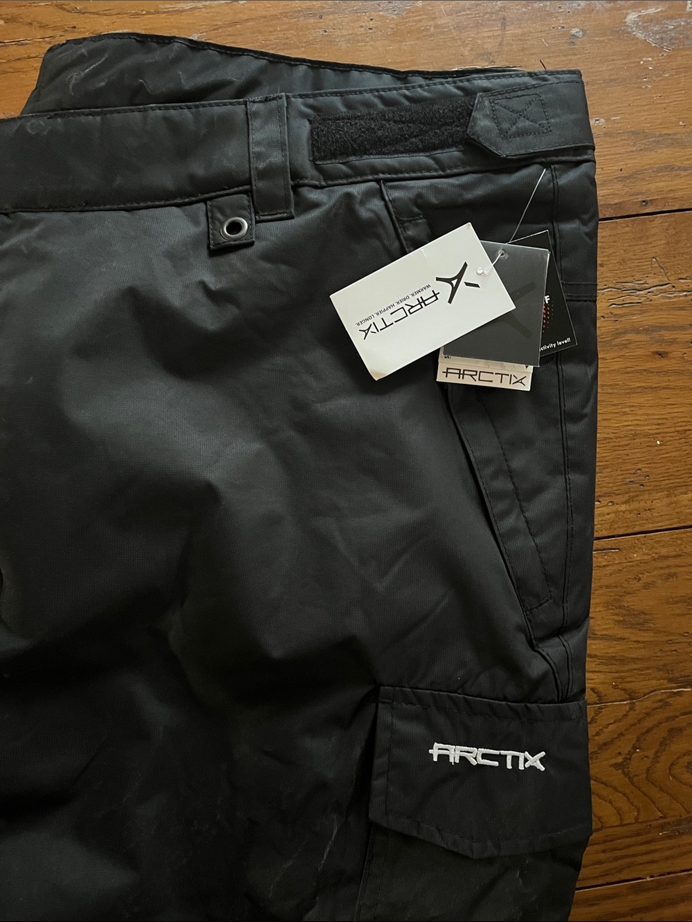 Arctix Men’s Black Cargo Snow Pants
